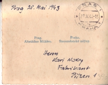 Malá Strana - Staroměstské mlýny 1943 98 006 ●